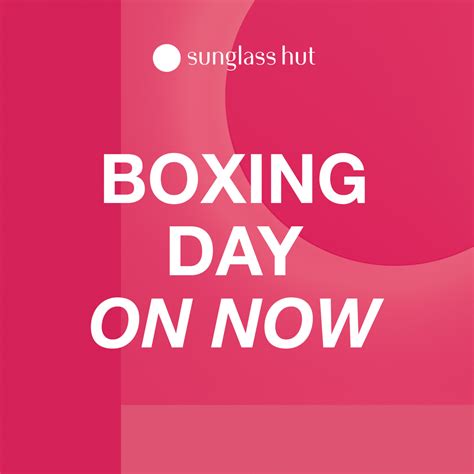 sunglass hut boxing day sale